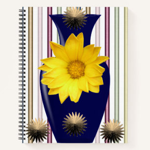 Spiral Notebook Floral