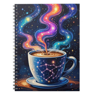 spiral notebook for galaxy/space lovers
