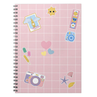 Spiral Notebook for Kids with Beautiful Designs