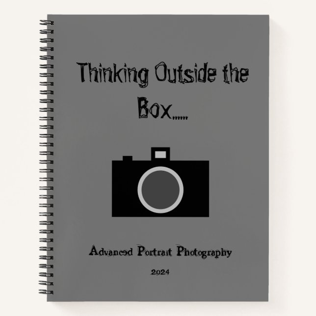 Spiral Notebook for Photographers (Front)