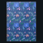 Spiral Notebook for Spring<br><div class="desc">Beautiful spring flowers scattered over the cover of this spiral notebook. Use it for notes,  a journal,  story ideas,  or combined with a matching mug or tumbler for a great gift.</div>