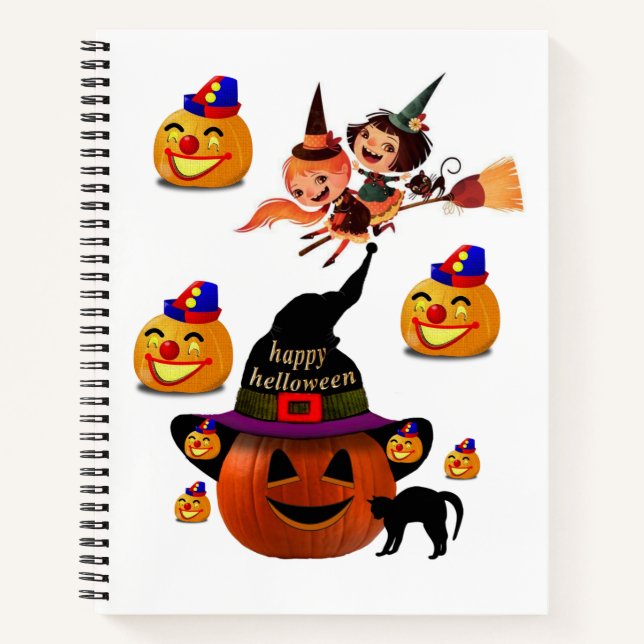 Spiral Notebook Halloween (Front)
