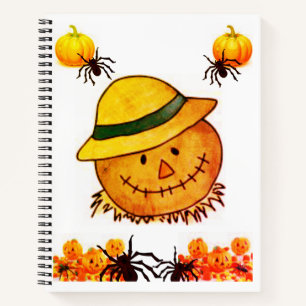 Spiral Notebook Halloween