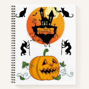 Spiral Notebook Halloween