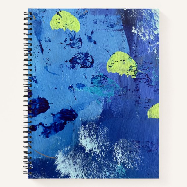 Spiral Notebook in Luminesce Design (Front)