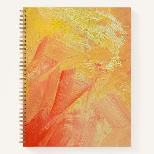 Spiral Notebook in Sunshine Design
