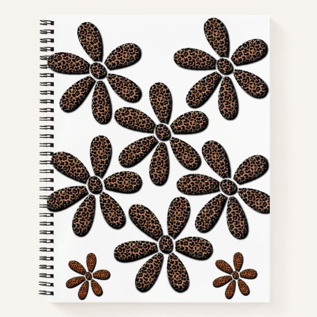 Spiral Notebook Leopard (Front)