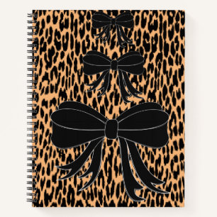 Spiral Notebook Leopard