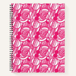 Spiral Notebook, Musical Notes, Piano, Violin Notebook