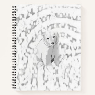 Spiral Notebook Polar Bear