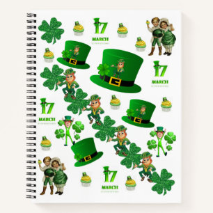 Spiral Notebook St. Patrick's Day
