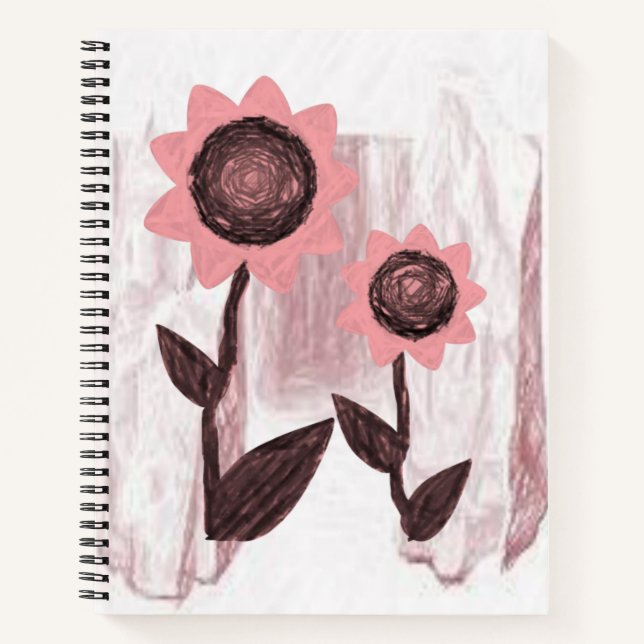 Spiral Notebook Sunflower (Front)