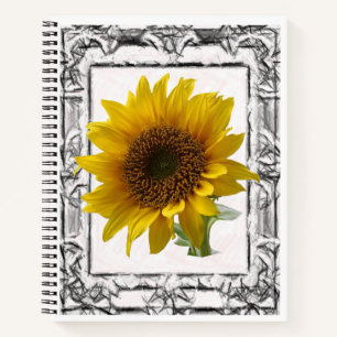 Spiral Notebook Sunflower