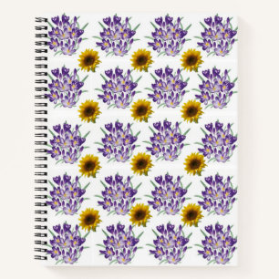 Spiral Notebook Sunflower