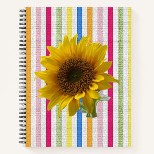 Spiral Notebook Sunflower