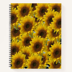 Spiral Notebook Sunflower