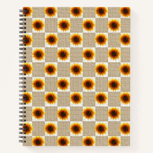 Spiral Notebook Sunflower