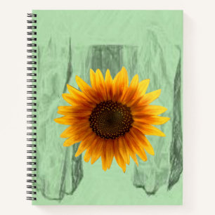 Spiral Notebook Sunflower