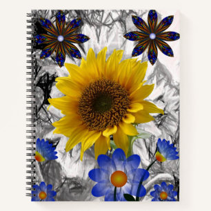 Spiral Notebook Sunflower