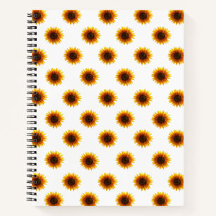Spiral Notebook Sunflower