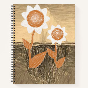 Spiral Notebook Sunflower