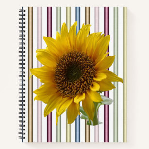 Spiral Notebook Sunflower