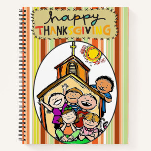 Spiral Notebook Thanksgiving