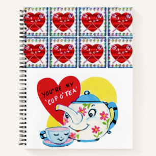Spiral Notebook Valentine's Day