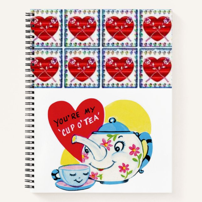 Spiral Notebook Valentine's Day (Front)