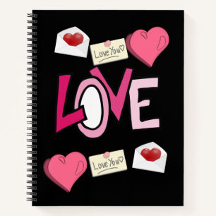 Spiral Notebook Valentine's Day