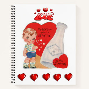 Spiral Notebook Valentine's Day