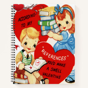 Spiral Notebook Valentine's Day