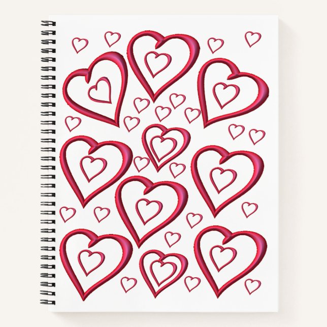 Spiral Notebook Valentine's Day (Front)