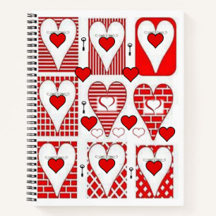 Spiral Notebook Valentine's Day