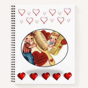 Spiral Notebook Valentine's Day