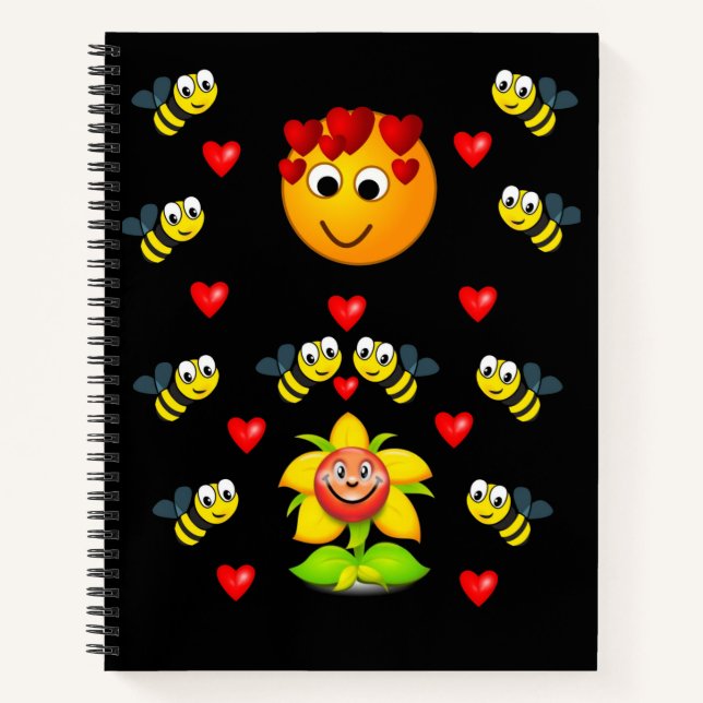Spiral Notebook Valentine's Day (Front)