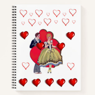 Spiral Notebook Valentine's Day