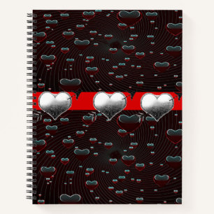Spiral Notebook Valentine's Day