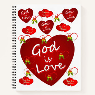 Spiral Notebook Valentine's Day