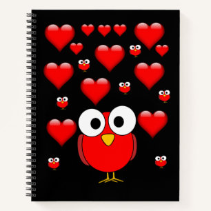 Spiral Notebook Valentine's Day
