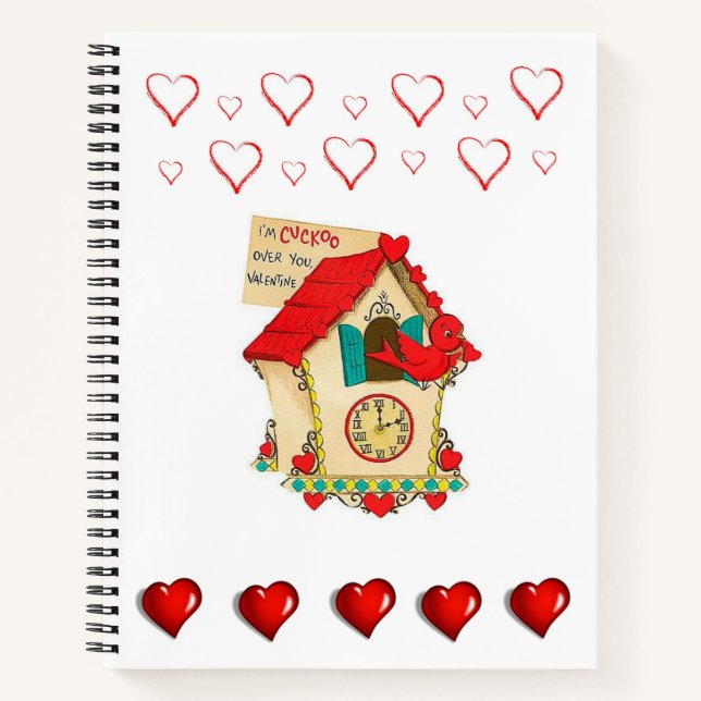Spiral Notebook Valentine's Day (Front)