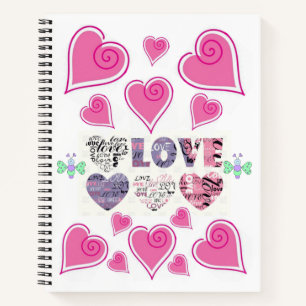 Spiral Notebook Valentine's Day