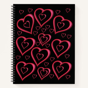 Spiral Notebook Valentine's Day