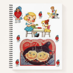 Spiral Notebook Valentine's Day