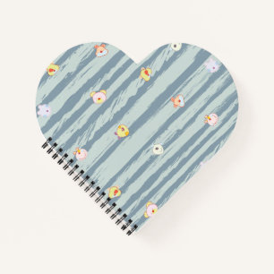 Spiral Notebook – Whimsy Faces