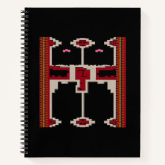 Spiral Notebook with design from Borneo
