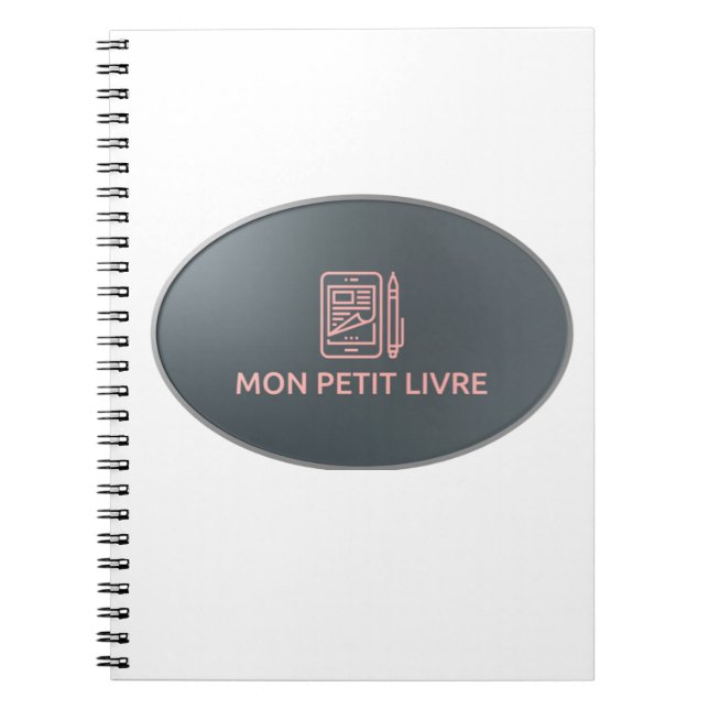 Spiral Notebook with Photo (Front)