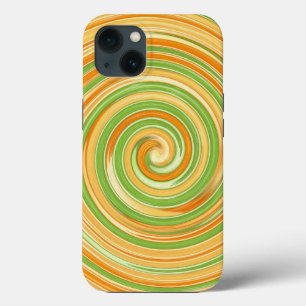 Spiral of Fun Citrus Colours iPhone 13 Case
