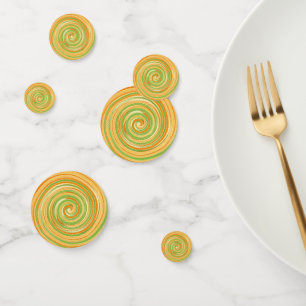 Spiral of Fun Citrus Colours Confetti