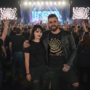 Spiral Out Keep Going - Art & Music Fusion Tee